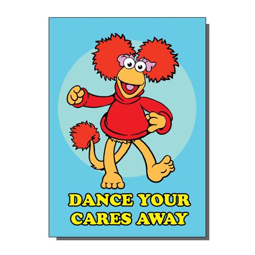 Dance Your Cares Away Greetings Card (pack of 6)