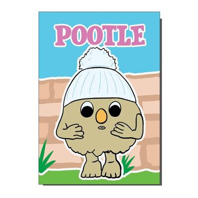 Tarjeta de felicitación de Pootle (paquete de 6)