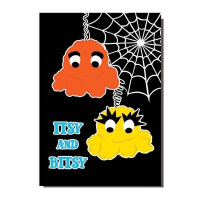 Itsy & Bitsy Greetings Card (pack of 6)