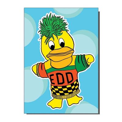 Biglietto d'auguri Edd the Duck (confezione da 6)