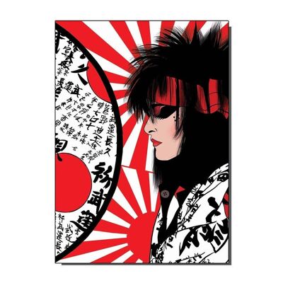 Siouxsie und die Banshees-Grußkarte (6er-Pack)