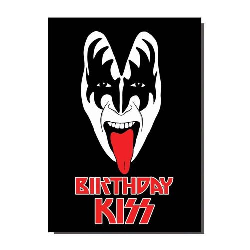 Birthday Kiss Greetings Card (pack of 6)