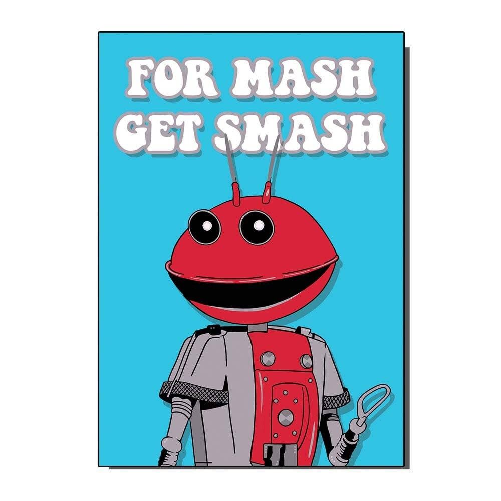 Mash Get Smash Alien Card (confezione da 6)