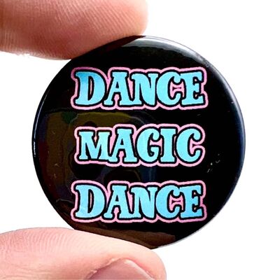Insigne d'épingle de bouton inspiré du film de labyrinthe de danse magique de danse