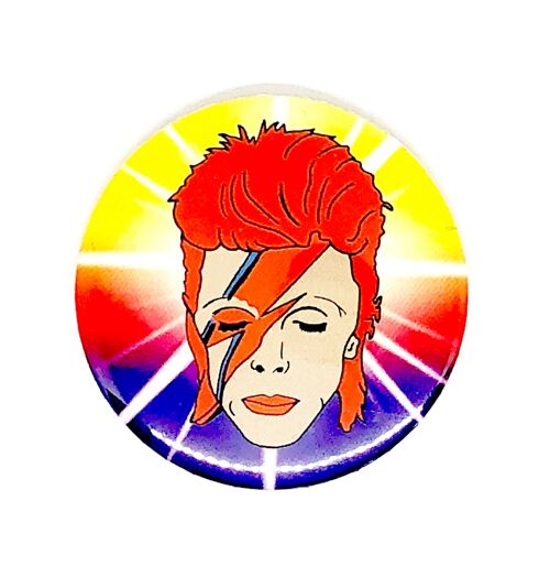 David Bowie Pin Badge (pack of 3)