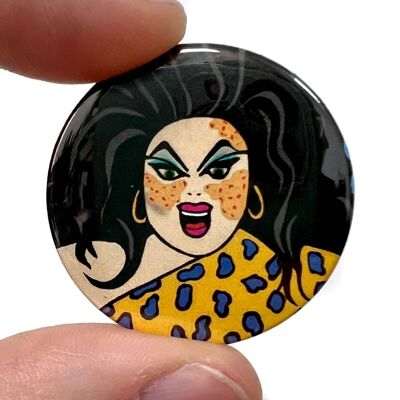 Divine Acid Face Female Trouble film  Button Pin Badge