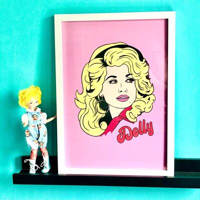 Dolly Parton-Kunstdruck