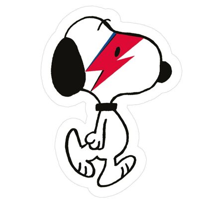 Autocollant en vinyle Flash Beagle (paquet de 3)