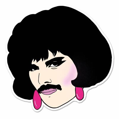 I Want To Break Free Vinyl Sticker (pack of 3)