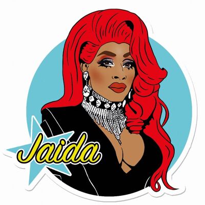 Jaida Drag queen Vinyl Sticker (pack de 3) (Copie)