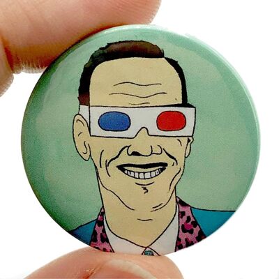 John Waters X-Ray Spex Button Pin Badge (pack of 3)