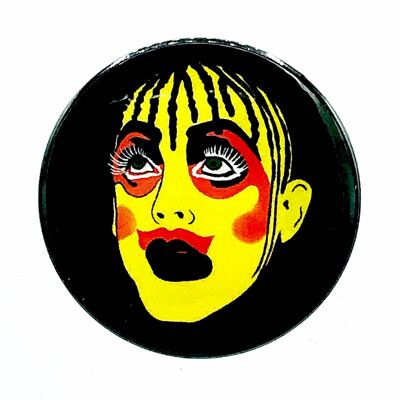 Distintivo spilla bottone Leigh Bowery (confezione da 3)