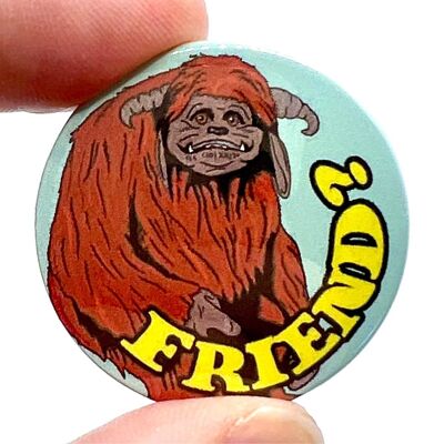 Ludo Friend Button Pin Badge (pack of 3)