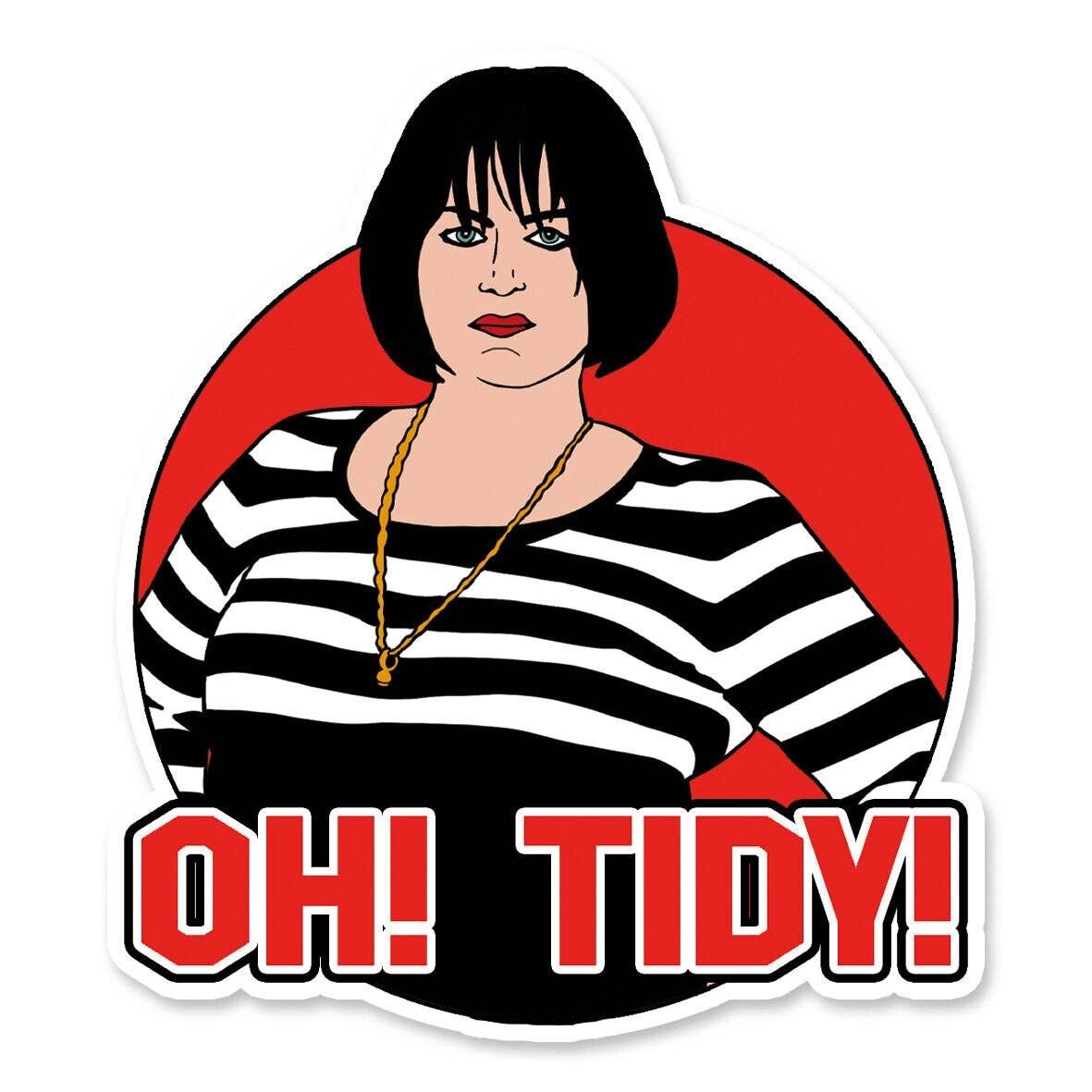 Adesivo in vinile Nessa Oh Tidy (confezione da 3)