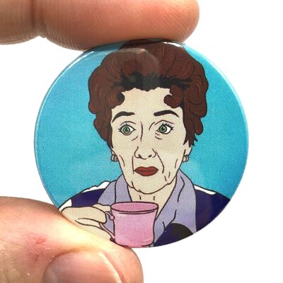 Pin's Nice Cuppa With Dot Cotton Button Pin Badge (paquet de 3)