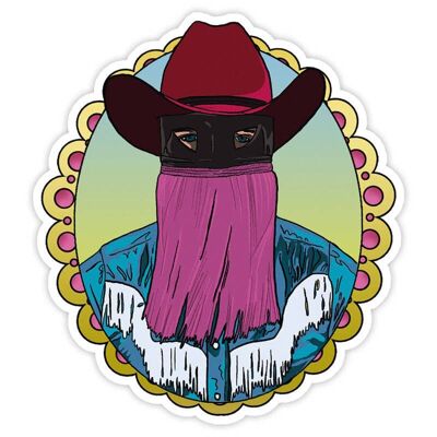 Orville Vinyl Sticker (pack of 3)