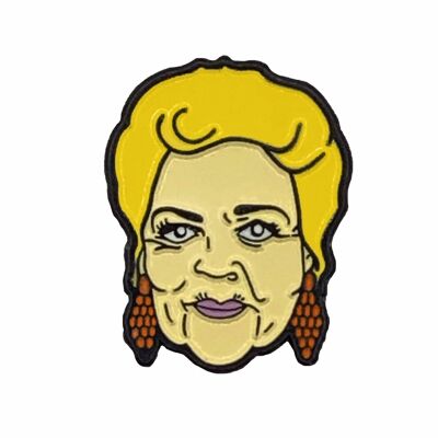 Pat Butcher Enamel Pin (Pack of 2)