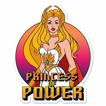 Autocollant en vinyle Princess Of Power (paquet de 3)