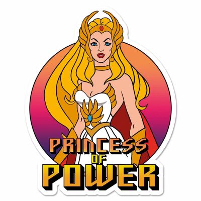Pegatinas de vinilo Princess Of Power (paquete de 3)