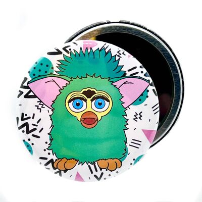 Retro Furby Taschenspiegel