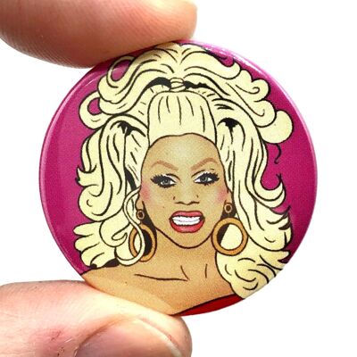 RuPaul Button Pin Badge (pack of 3)