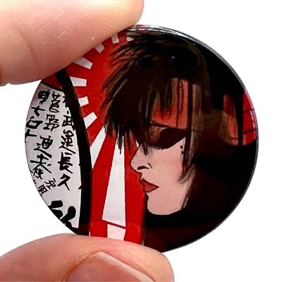 Siouxsie Button Pin Badge (pack of 3)