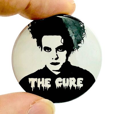 The Cure Button Pin Badge (pack of 3)