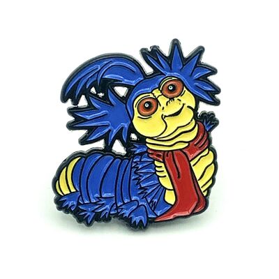 The Labyrinth Ello Worm Enamel Pin (Pack of 2)