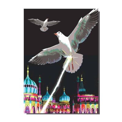 Seagulls Shitting Over Brighton Card (6er Pack)