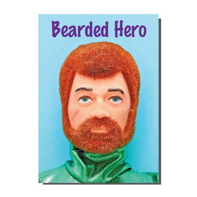 Bearded Hero Card  (pack of 6)