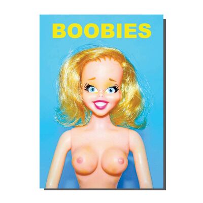 Tarjeta Boobies (pack de 6)