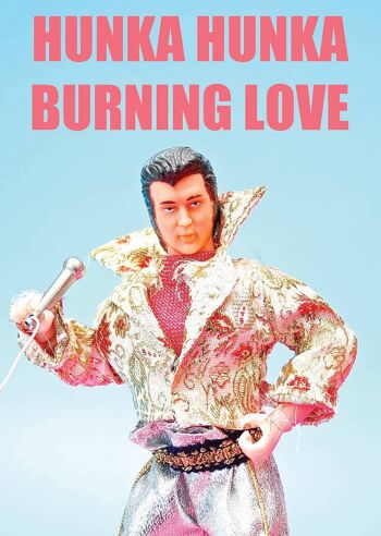 Carte de vœux Hunka Hunka Burning Love (lot de 6) 2