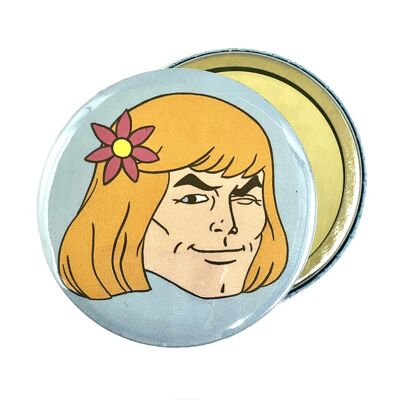 Winking He-man Hand Pocket Mirror