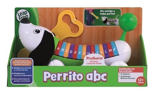 Juguete primera infancia arrastre PERRITO ABC