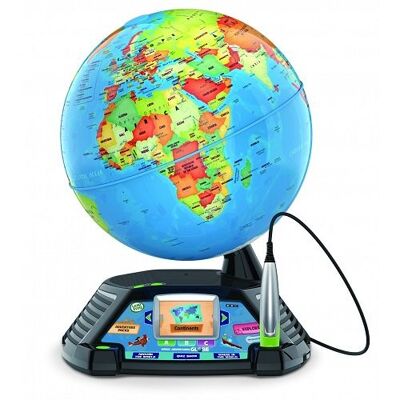 Educational Toy. Multimedia Interactive Globe. LEAP FROG MULTIMEDIA GLOBE