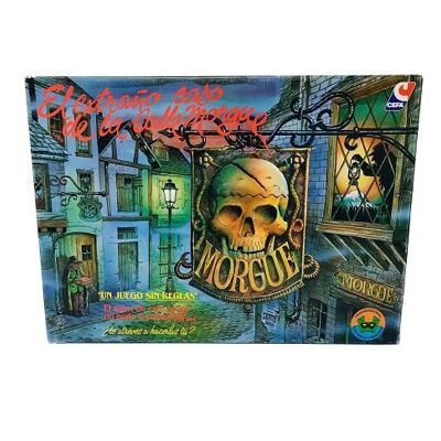 Board game. THE STRANGE CASE OF THE MORGUE STREET