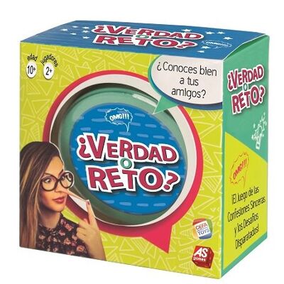 Juego educativo. JUEGO VERDAD O RETO