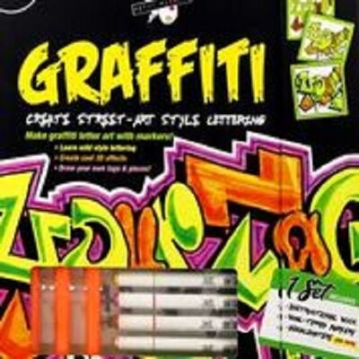 Zeichenspiel. DESIGN VON PETIT PICASSO GRAFFITI