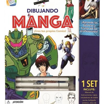 Juego de dibujo. DIBUJANDO MANGA PETIT PICASSO