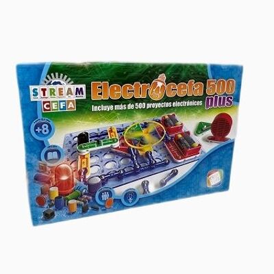 Educational and electronic game. ELECTROCEFA 500 PLUS