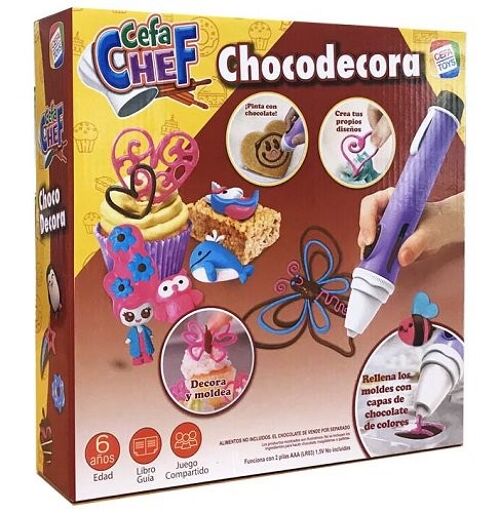 Juguete Educativo. CEFACHEF: CHOCODECORA