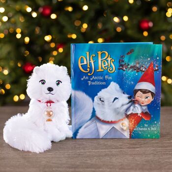 L'elfe sur l'étagère : animaux de compagnie elfes, histoire et peluche renard arctique (*) 2