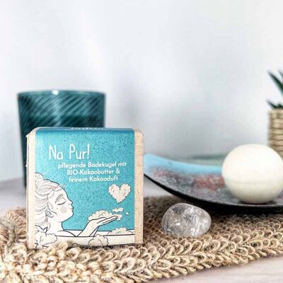 Pure! - nourishing bath ball sensitive - PACKED