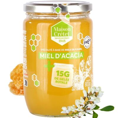 Miel de Acacia y Jalea Real 800g