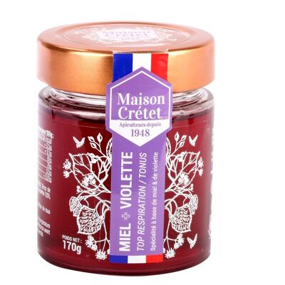 Miel de France + Violette TOP Respiration 170g