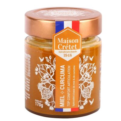 Honig aus Frankreich+ Kurkuma TOP Joint 170g