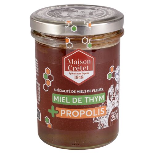 Miel de Thym et Propolis 250g