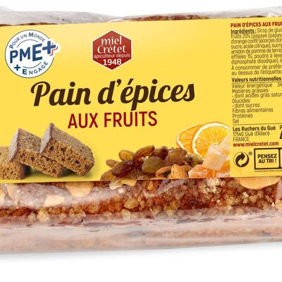 Pain d'épices aux fruits 400g