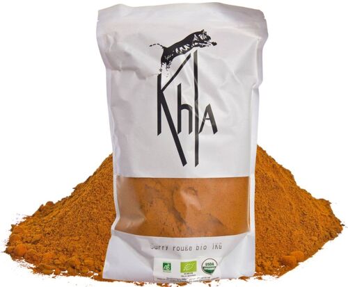 Curry rouge biologique - Sachet 1kg