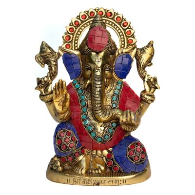 Statua del mosaico di Lord Ganesha